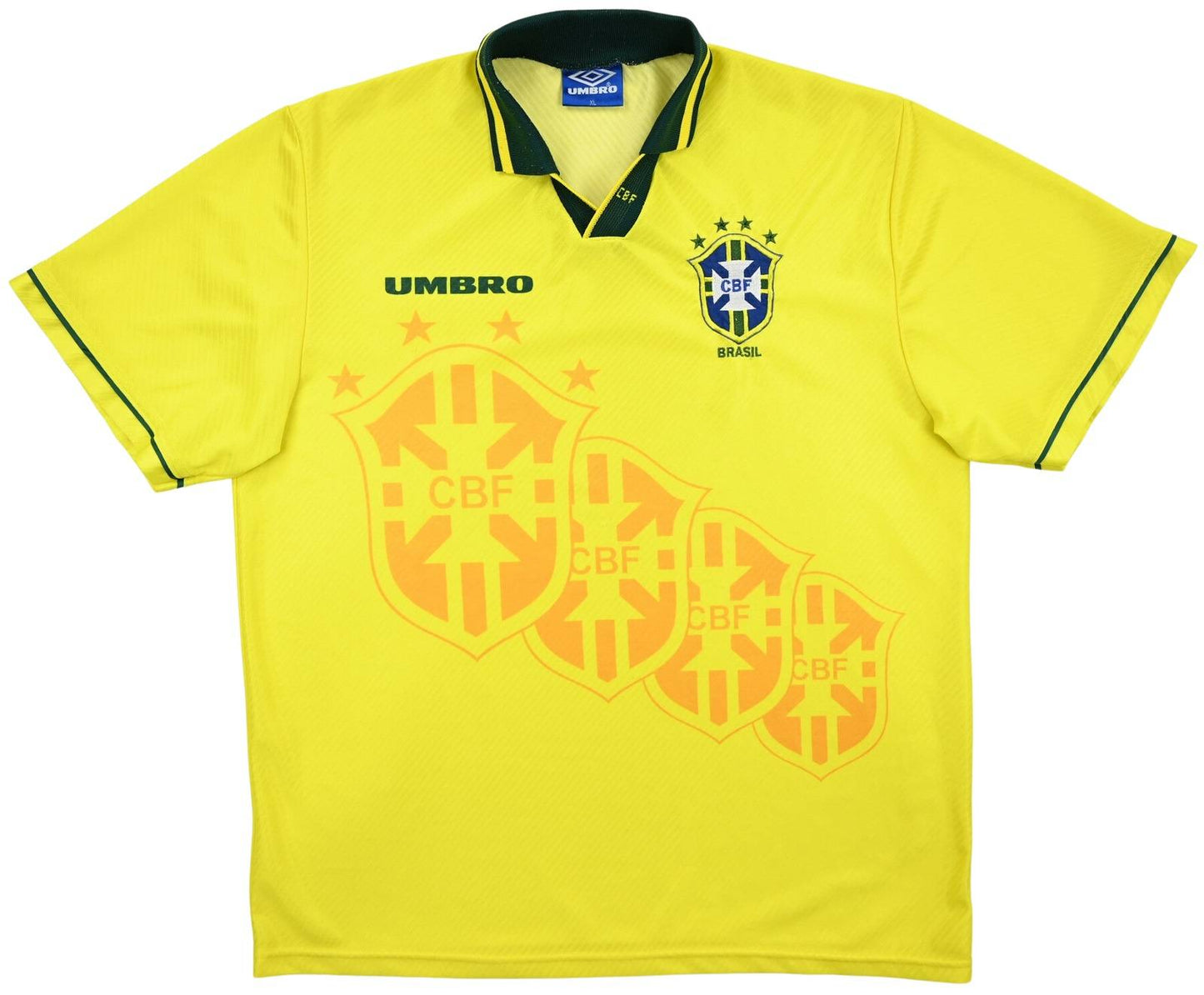1994-96 Brazil Home Shirt (L)