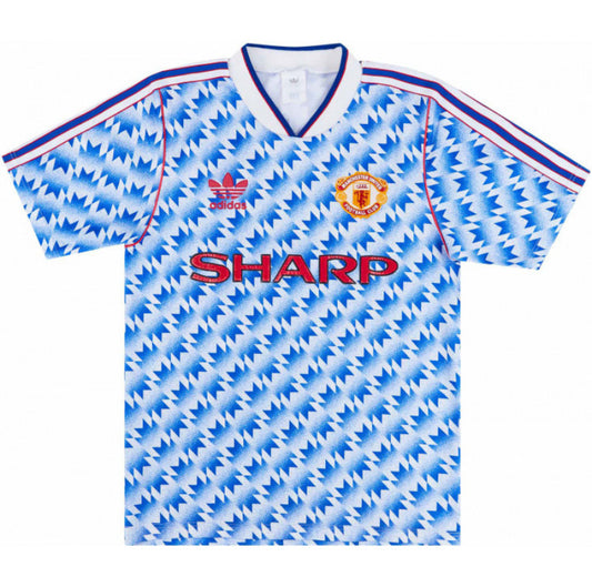1991-92 Manchester United Away Shirt (L)